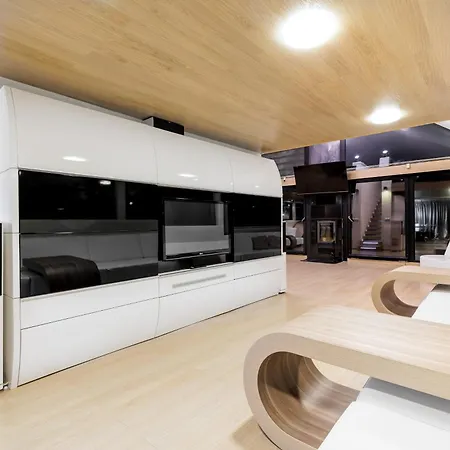 Unique Boat Shaped House At Lakefront #Instaworth Liptovsky Mikulas Exterior photo